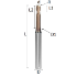 Picture of Toric end mill reinforced solid carbide coated