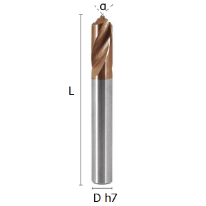 Picture of Solid carbide spotting drill 120°