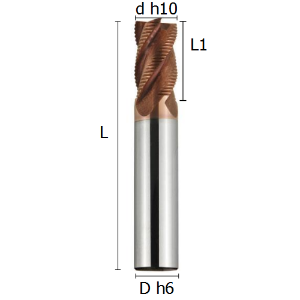 Picture for category ROUGHING END MILLS IRREGULAR DIVISION COATED