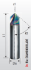 Picture of Single flutes end mill lapped